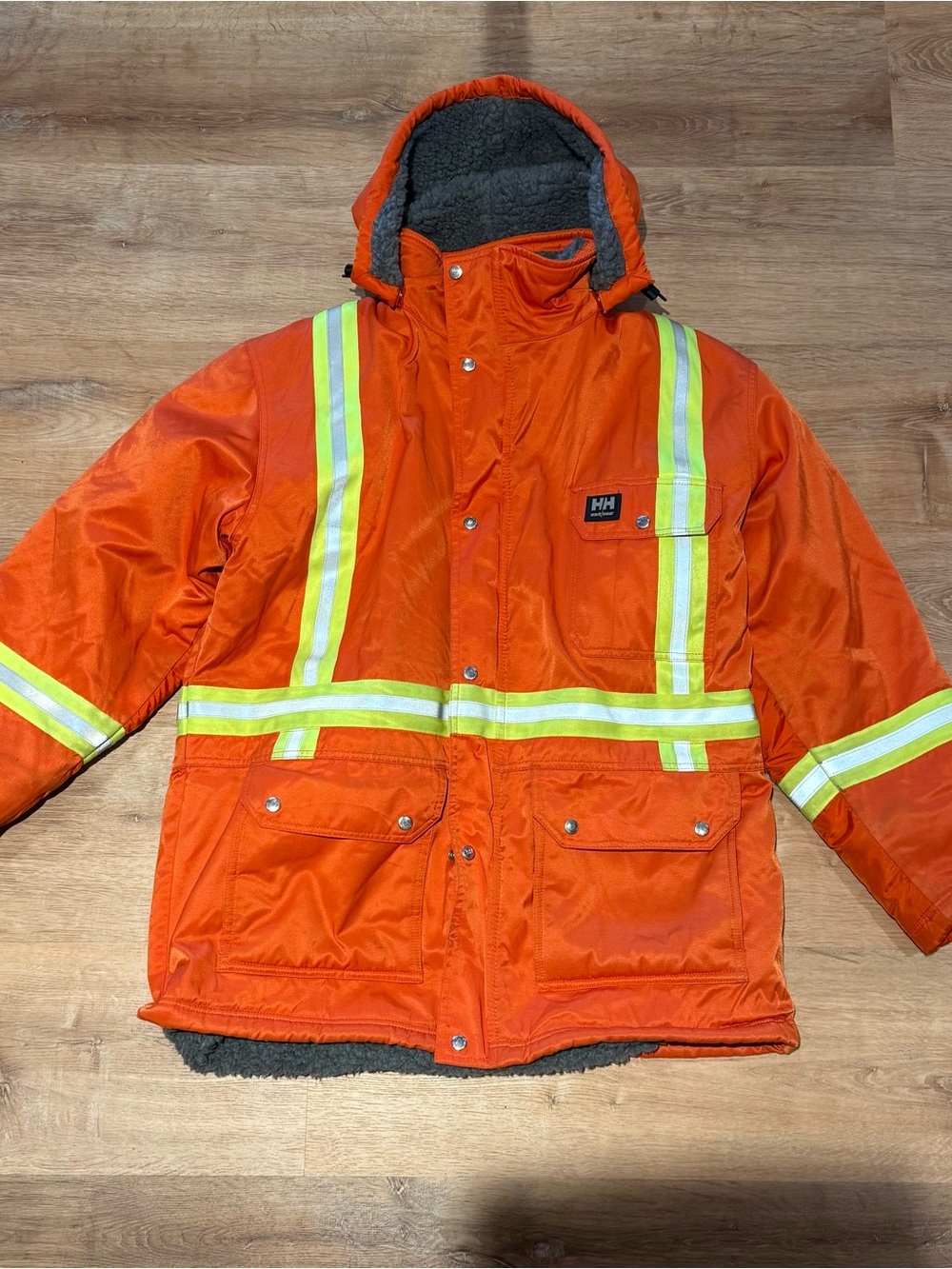 Helly Hansen Workwear Weyburn Parka (Men's Large) - Hi-Vis Orange CSA